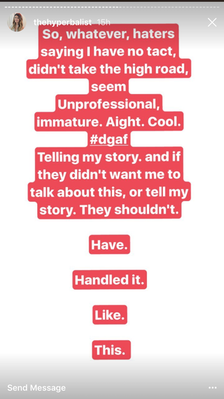 Illustration for article titled 'Just Like Actual What the Fuck': InstaStory Shoots Thunderbolt Into Heart of Cupcakes and Cashmere Community